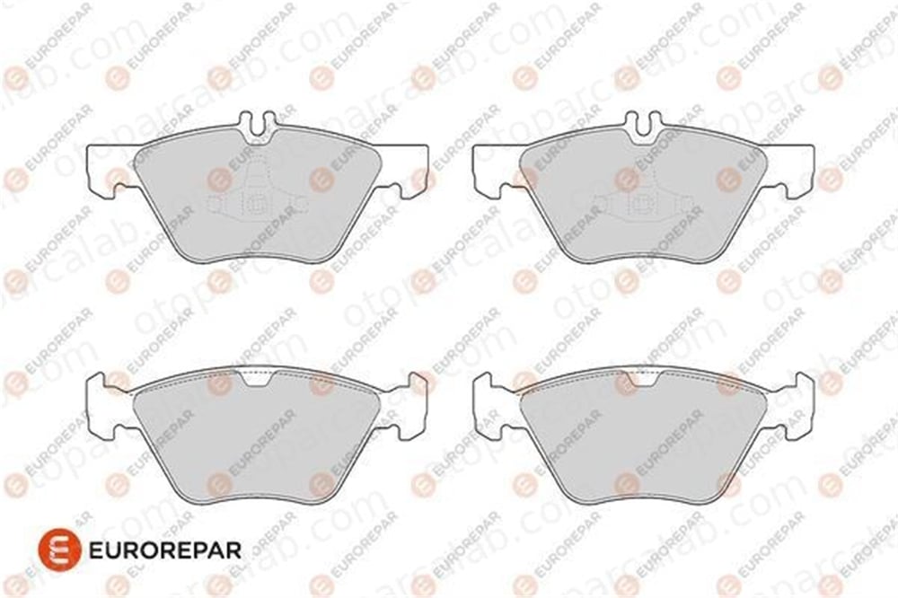 EUROREPAR 1686269480 Fren Disk Balata Ön MERCEDES-BENZ E-SERISI T-Model E-SERISI 1686269480 5114555AA