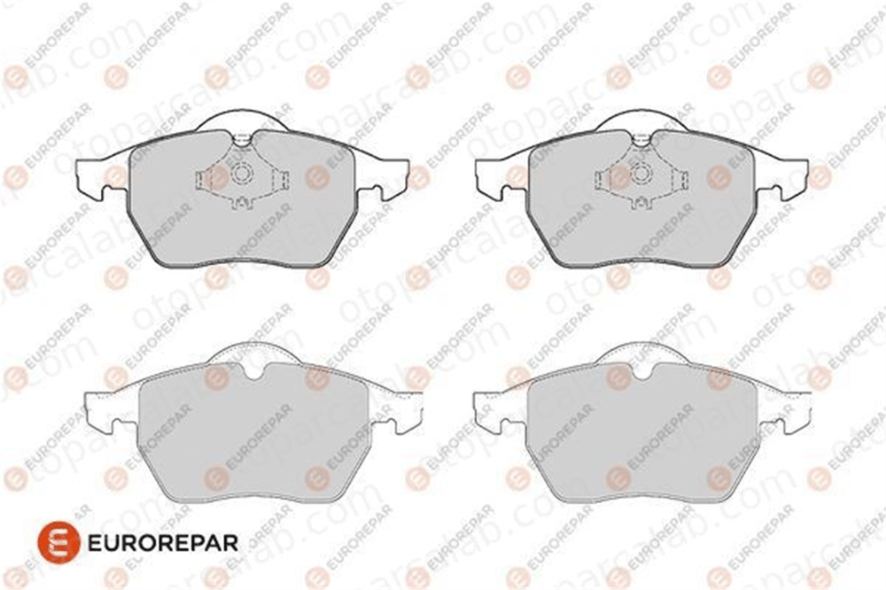 EUROREPAR 1686271280 Fren Disk Balata Ön VW SHARAN FORD GALAXY I 1686271280 1001095