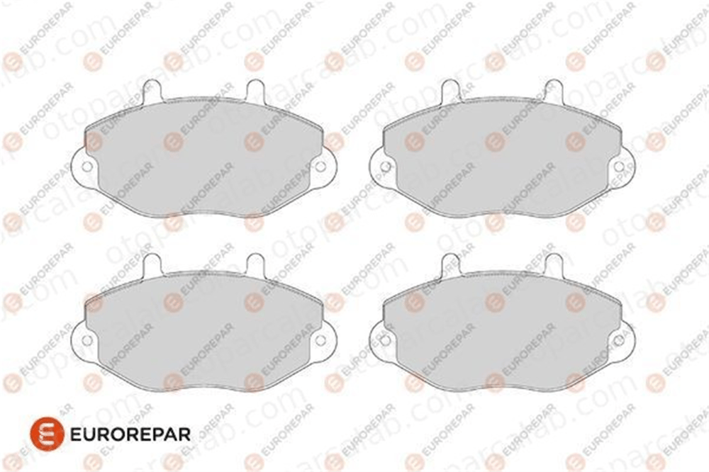 EUROREPAR 1686271580 Fren Disk Balata Ön FORD TRANSIT Minibüs/Otobüs TRANSIT Panelvan/Van 1686271580 1074972