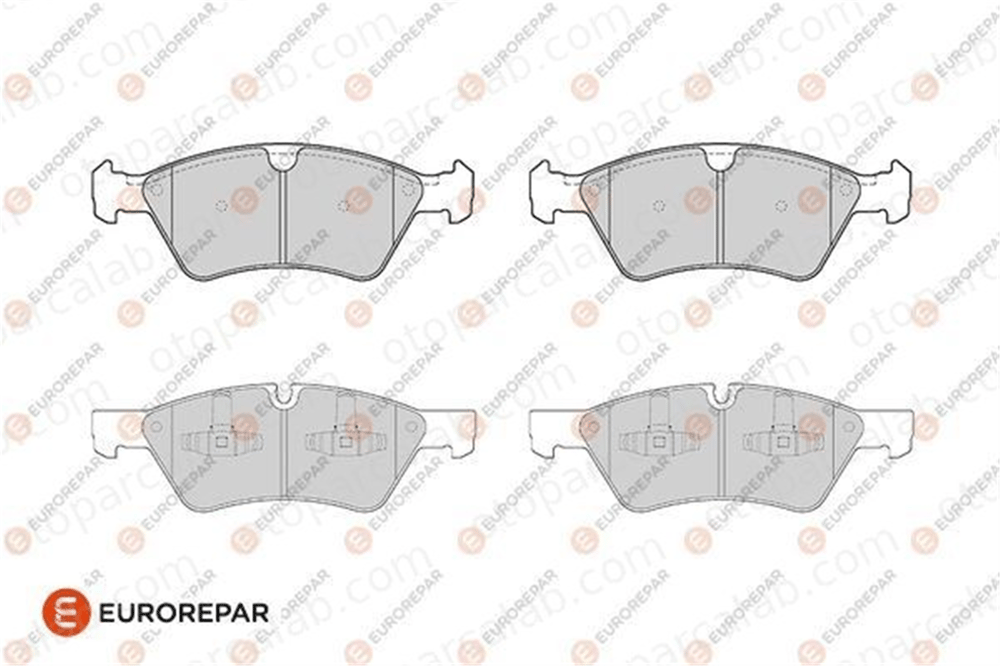 EUROREPAR 1686273180 Fren Disk Balata Ön MERCEDES-BENZ R-SERISI M-SERISI 1686273180 4201105