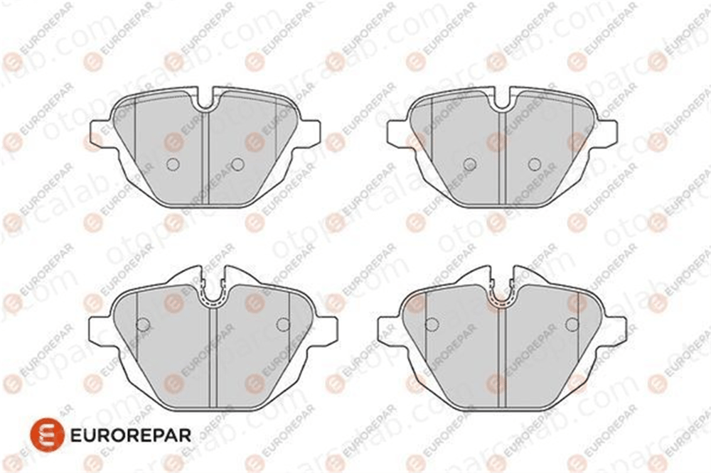 EUROREPAR 1686274280 Fren Disk Balata Arka BMW 5 5 Touring 1686274280 34206877648