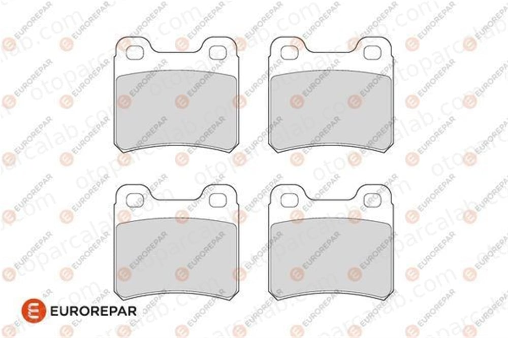 EUROREPAR 1686277380 Fren Disk Balata Arka OPEL OMEGA A Station wagon OMEGA A 1686277380 1605693