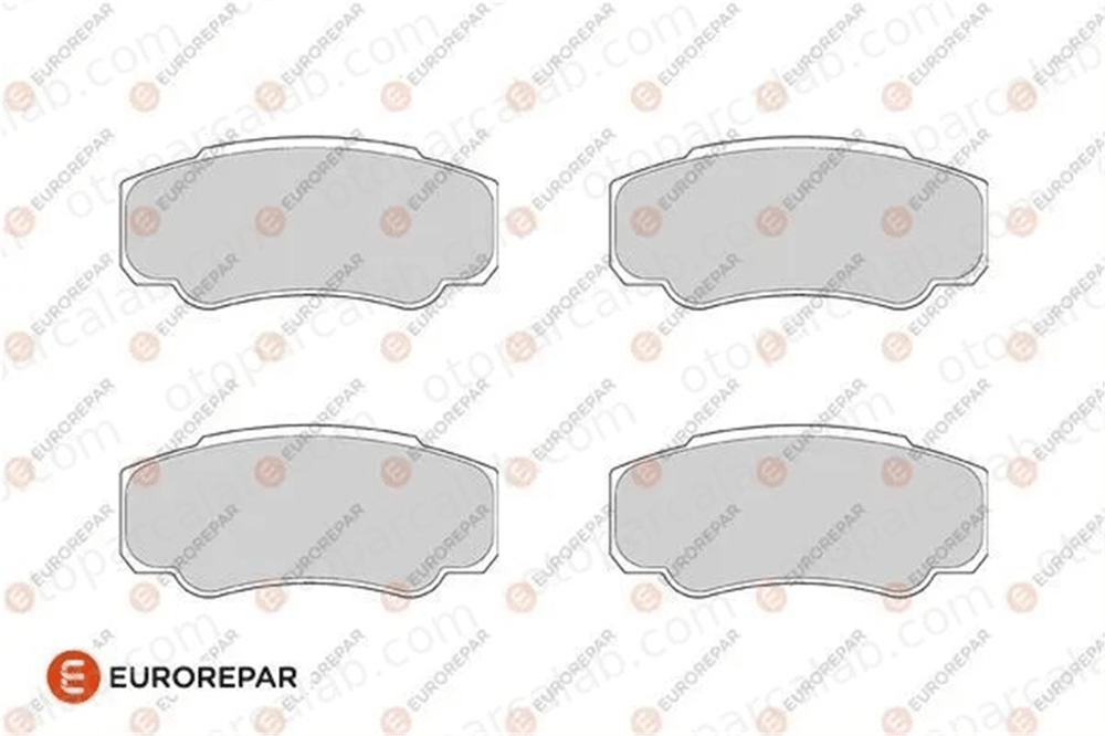 EUROREPAR 1686277680 Fren Disk Balata Arka CITROËN JUMPER Panelvan/Van JUMPER Minibüs/Otobüs 1686277680 425247