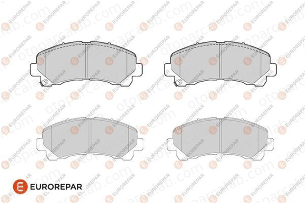 EUROREPAR 1686279880 Fren Disk Balata Ön ISUZU D-MAX I D-MAX II 1686279880 52129019