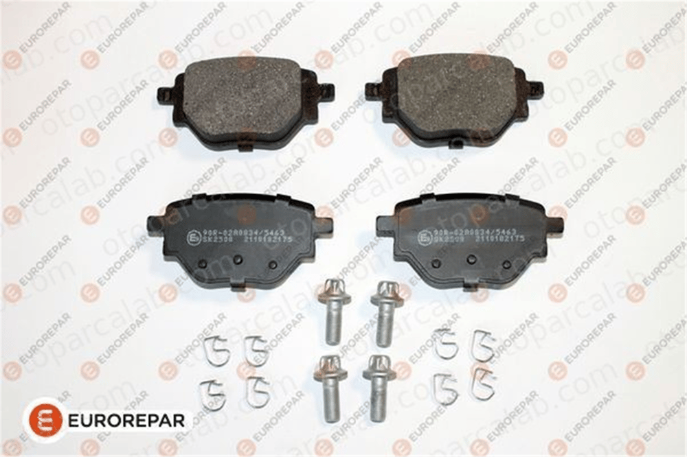 EUROREPAR 1689800280 Fren Disk Balata Arka PEUGEOT 208 II 2008 II 1689800280 1681449980