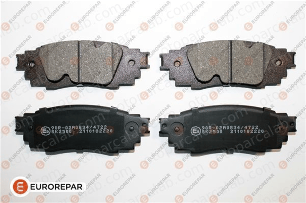 EUROREPAR 1689801580 Fren Disk Balata Ön TOYOTA RAV 4 V CAMRY 1689801580 44660E060