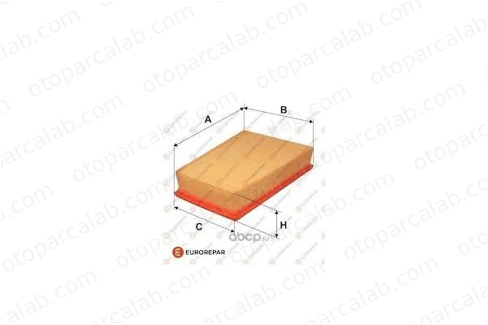EUROREPAR E147041 Hava Filtresi RENAULT LAGUNA II Grandtour SCÉNIC I MPV E147041 165463164R