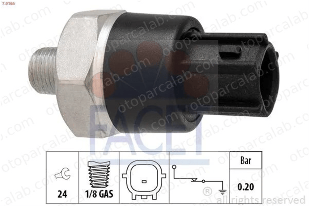 FACET 7.0166 Yağ Müşürü NISSAN X-TRAIL I X-TRAIL II 7701059974 252404M400