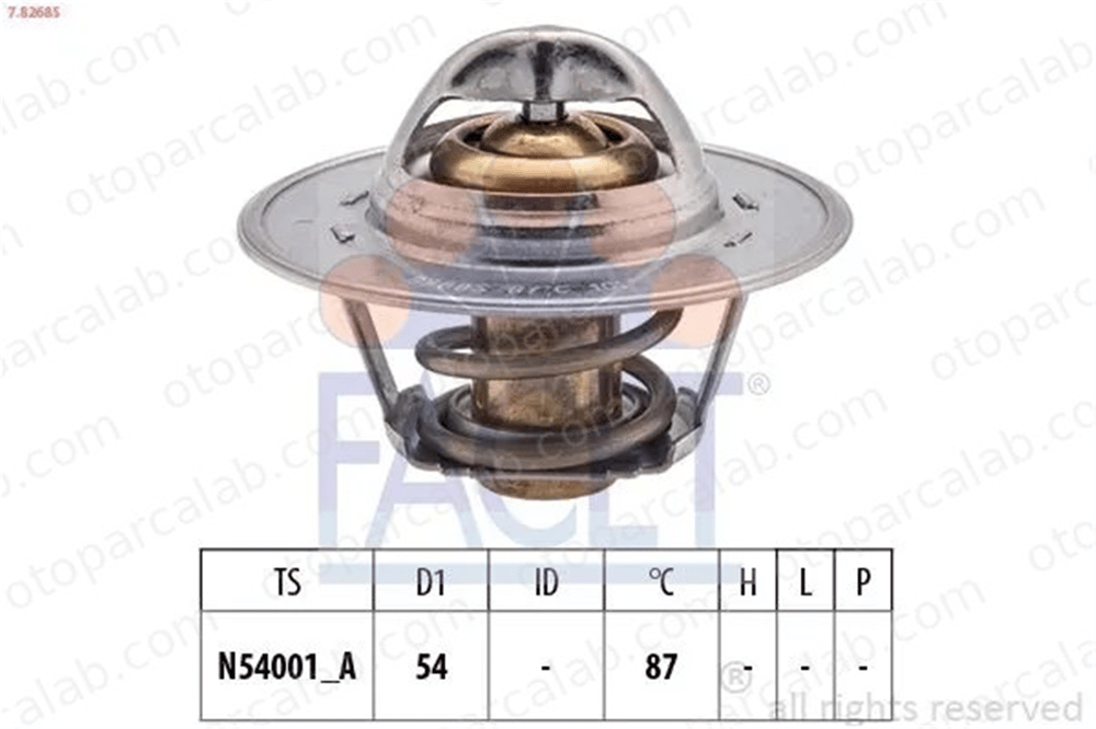 FACET 7.8268S Termostat AUDI A3 SEAT LEON 50121113C 050 121 113 C