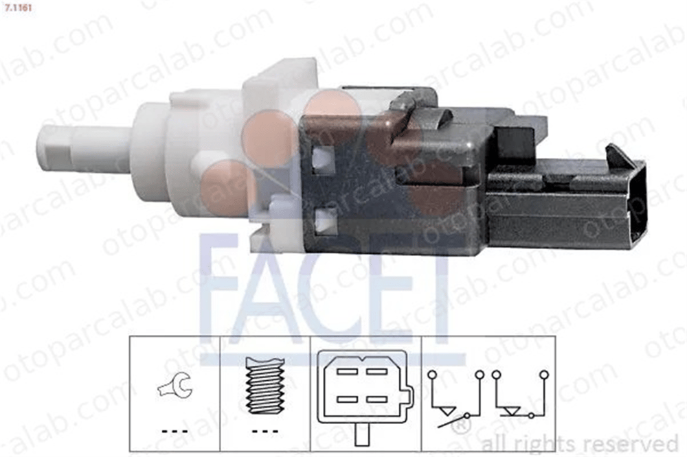 FACET 7.1161 Fren Müşürü FIAT PANDA DUCATO Minibüs/Otobüs 46840510 60669020