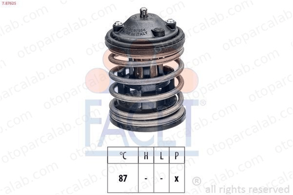 FACET 7.8762S Termostat BMW 1 3 Touring 11517805192 11518512234