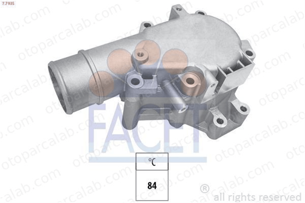 FACET 7.7935 Termostat Gövdesi IVECO STRALIS II 5802055310 5801630047