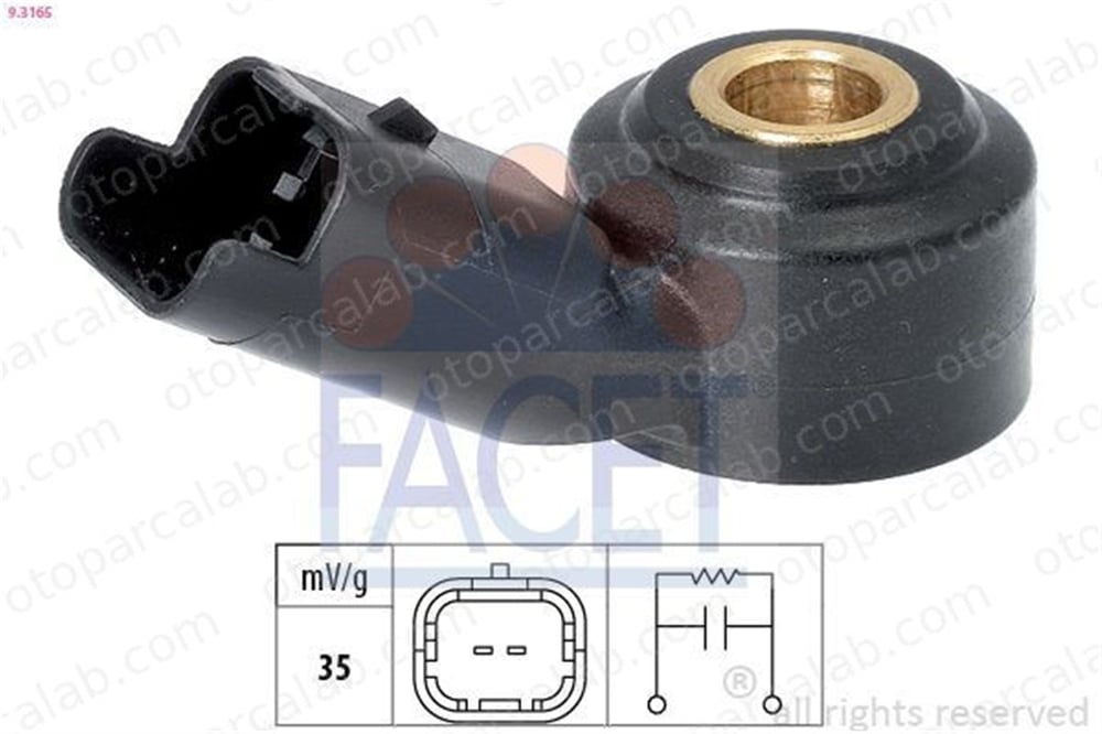 FACET 9.3165 Vuruntu Sensörü BMW 1 PEUGEOT 308 II 13627552114 1920FR