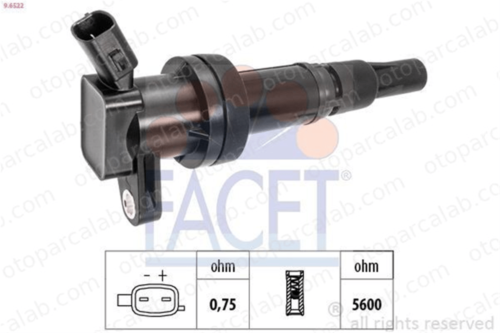 FACET 9.6522 Ateşleme Bobini KIA CEED CEED Sportswagon 2730103200