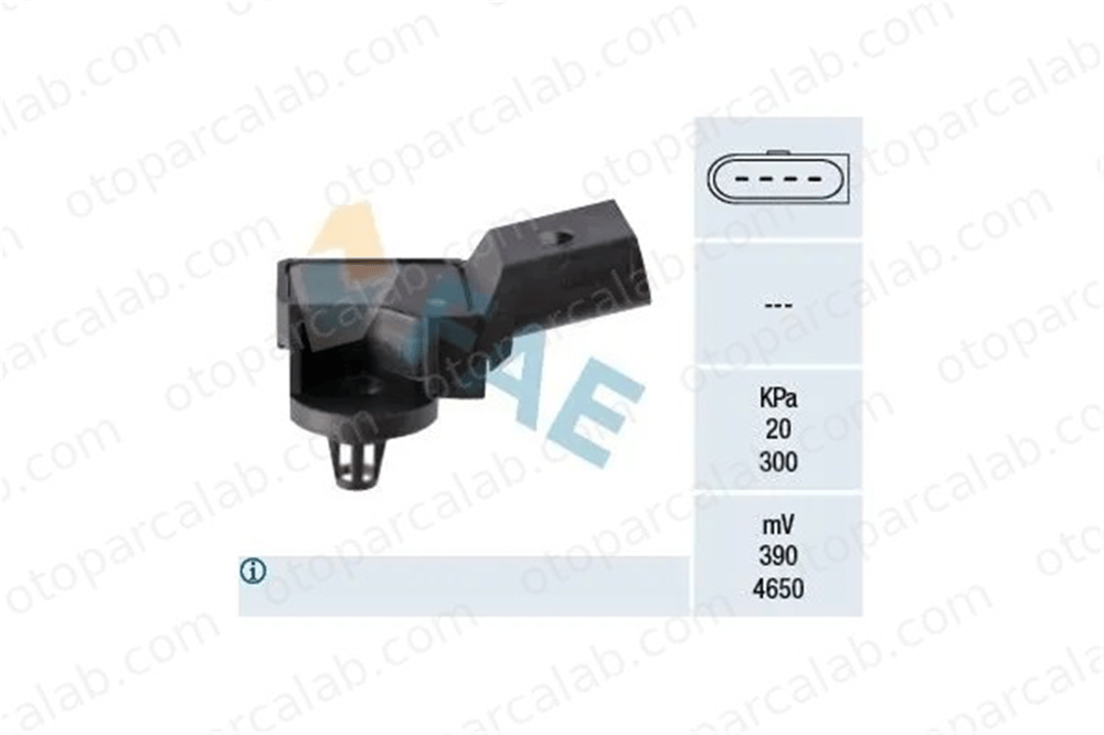 FAE 15007 MAP Sensörü SEAT LEON AUDI A3 38906051C 038 906 051 C