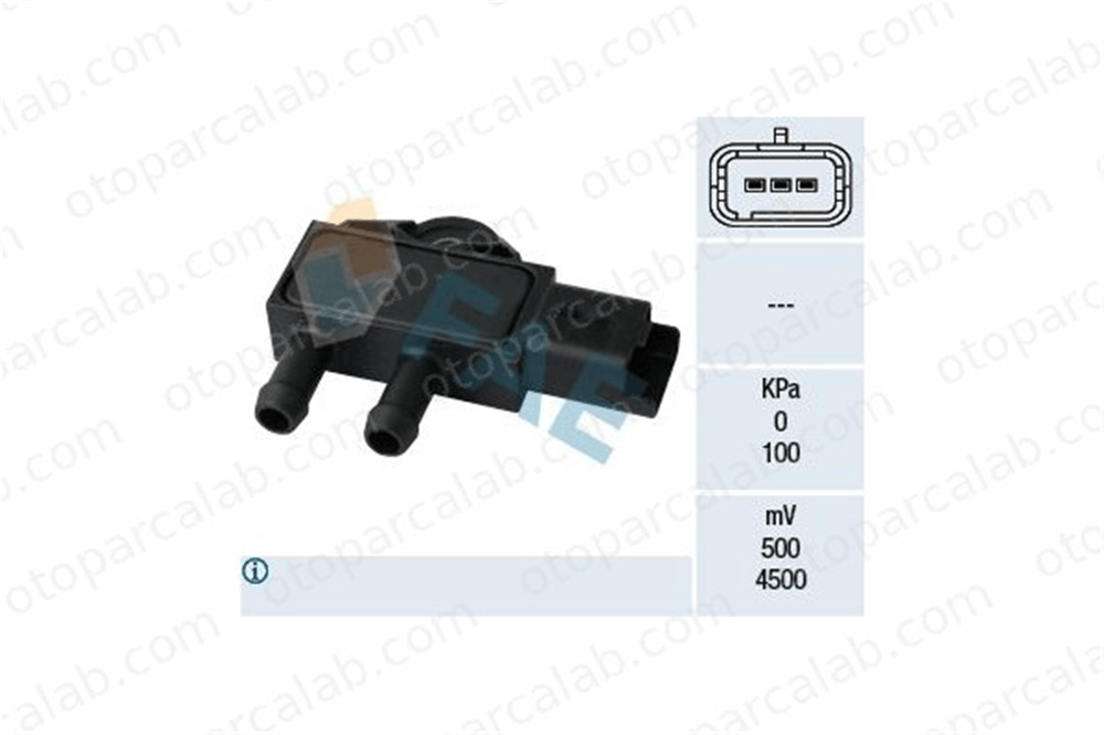 FAE 16111 Egzoz Sıcaklık Sensörü CITROËN C5 III Break C5 III 1618Z9 9662143180