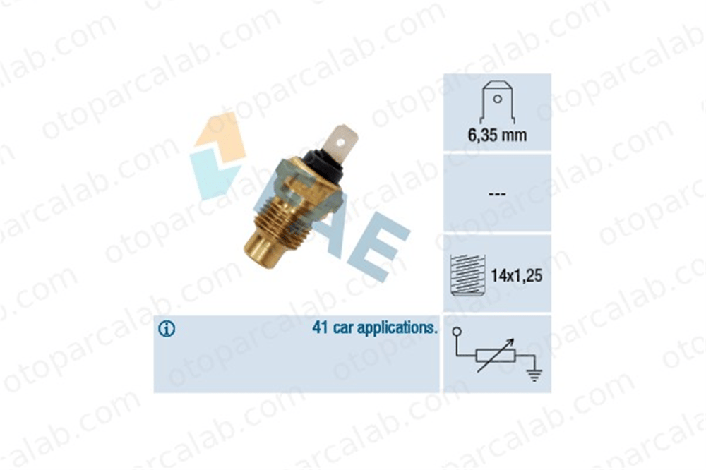 FAE 31280 Hararet Müşürü TALBOT HORIZON RENAULT 25 24263 0242.63