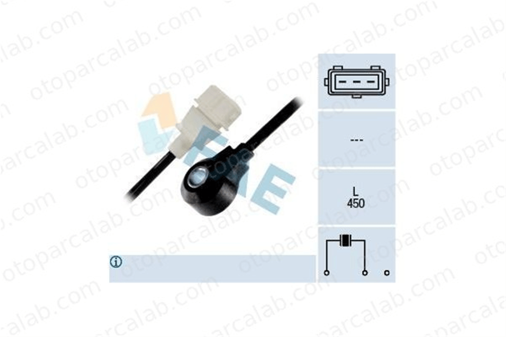 FAE 60111 Vuruntu Sensörü ALFA ROMEO 164 LANCIA KAPPA 60592752 60810791