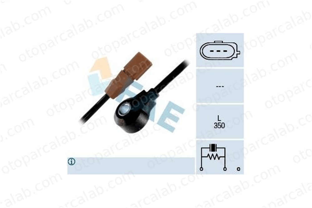 FAE 60157 Vuruntu Sensörü VW BORA I BORA Variant KS247 37905377B