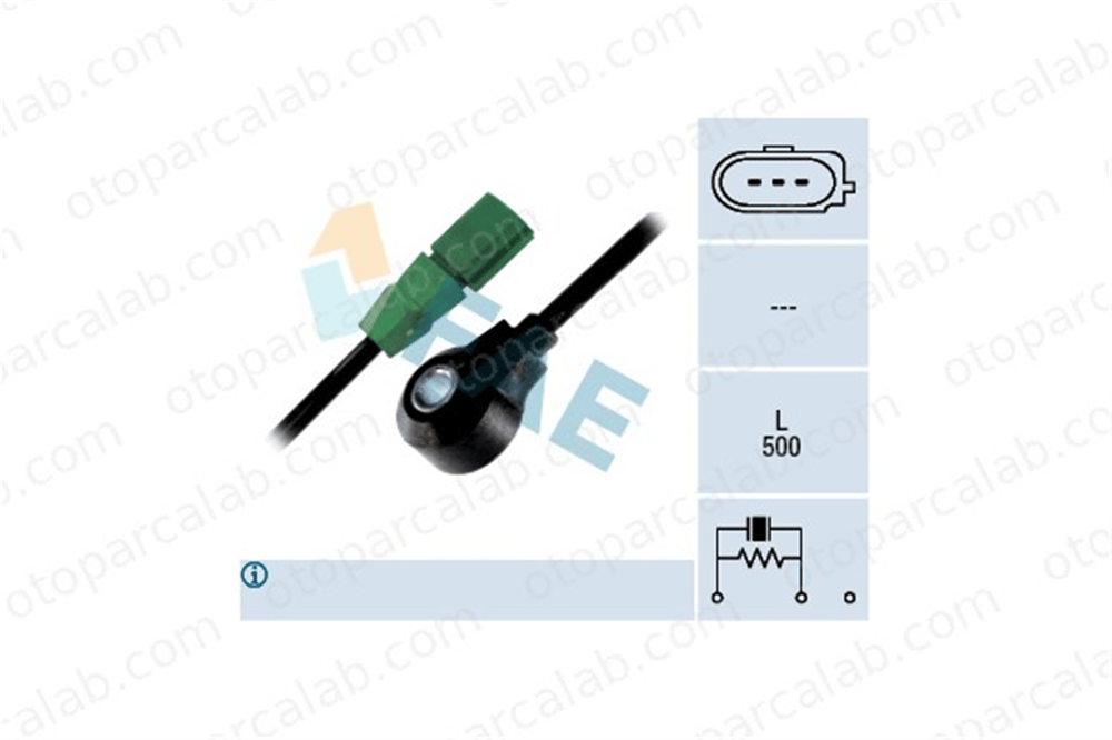 FAE 60163 Vuruntu Sensörü AUDI A4 B8 A4 B8 Avant 6E905376A 06E905376A