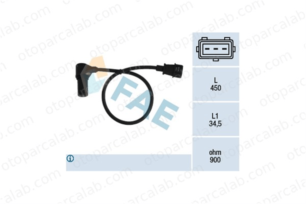 FAE 79074 Krank Sensörü OPEL ASTRA G Hatchback ASTRA G Sedan 6238395 90540188