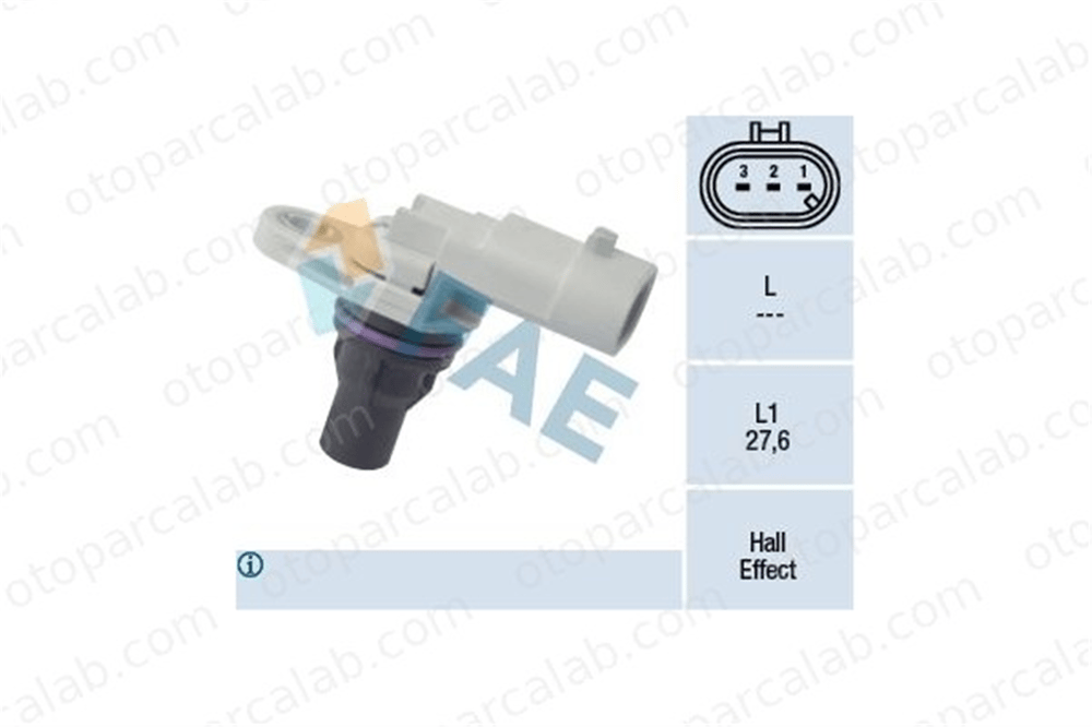 FAE 79171 Eksantrik Devir Sensörü LANCIA YPSILON ALFA ROMEO MITO 1247432 55283973