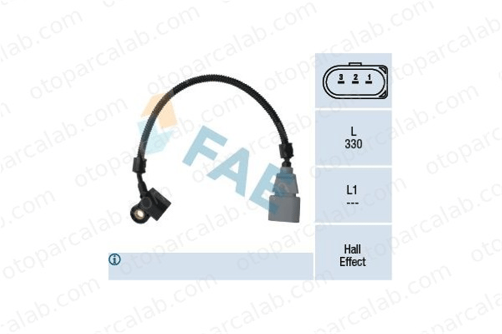 FAE 79331 Eksantrik Devir Sensörü AUDI A4 B8 A4 B8 Avant 3L957147A 3L907601