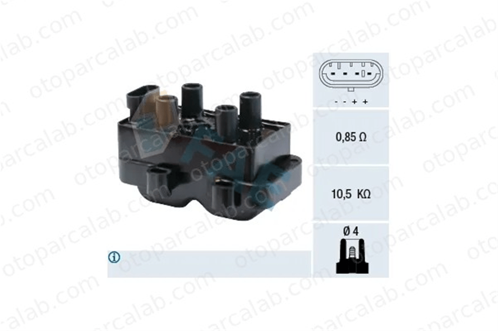 FAE 80222 Ateşleme Bobini RENAULT KANGOO Express DACIA LOGAN 224336134R 2526151A