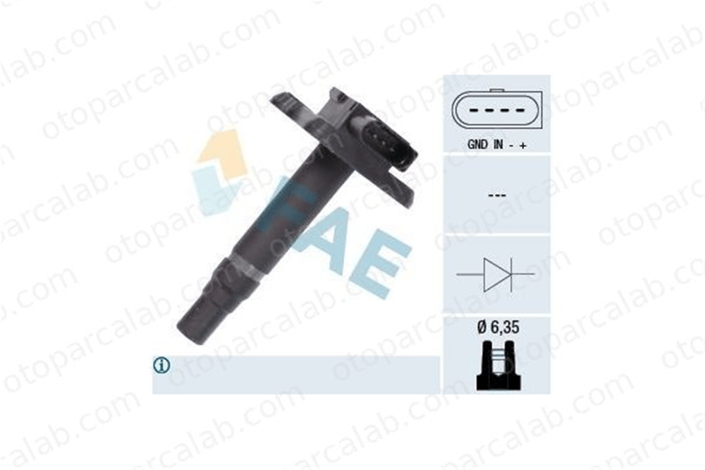 FAE 80239 Ateşleme Bobini AUDI A6 C5 Avant A6 C5 CM11201D UF274