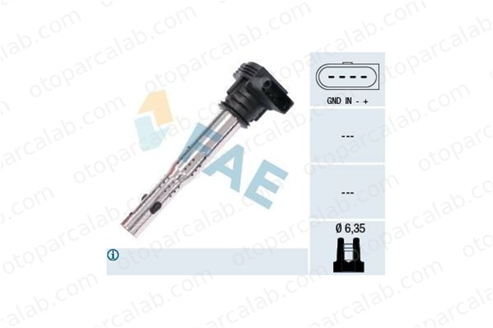 FAE 80240 Ateşleme Bobini AUDI A4 B8 A4 B8 Avant 6F905115G 6H905115B