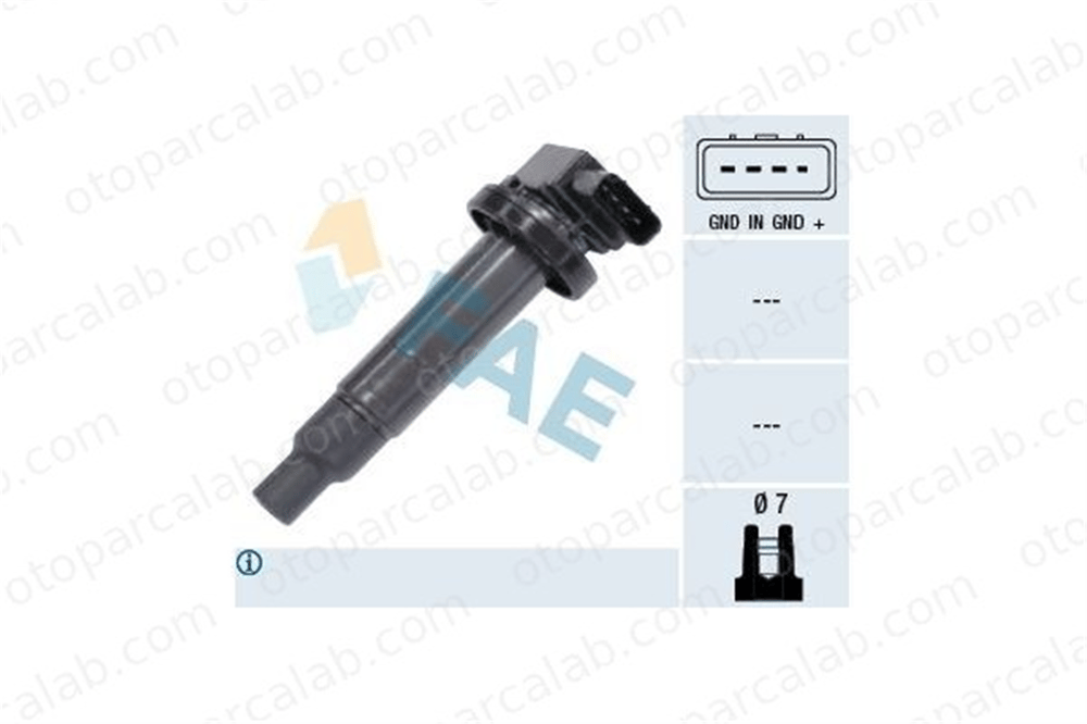 FAE 80242 Ateşleme Bobini TOYOTA YARIS YARIS VERSO IIS030 9008019021