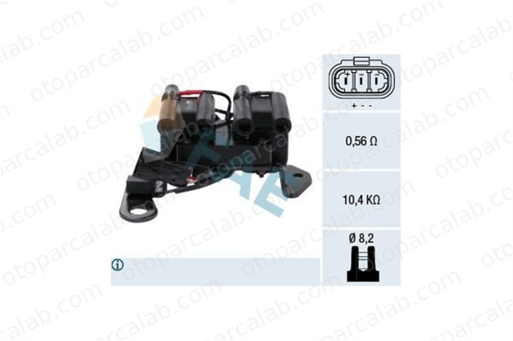 FAE 80253 Ateşleme Bobini HYUNDAI ACCENT I ACCENT Sedan 2730122050 2730122040