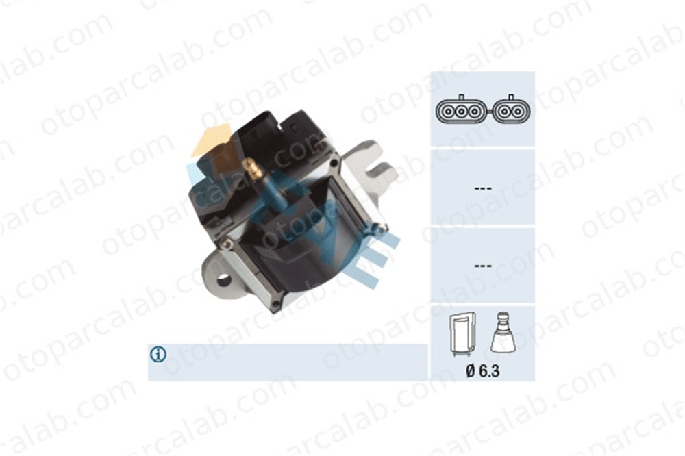 FAE 80451 Ateşleme Bobini RENAULT CLIO I 21 Sedan 7700722070 7700732263