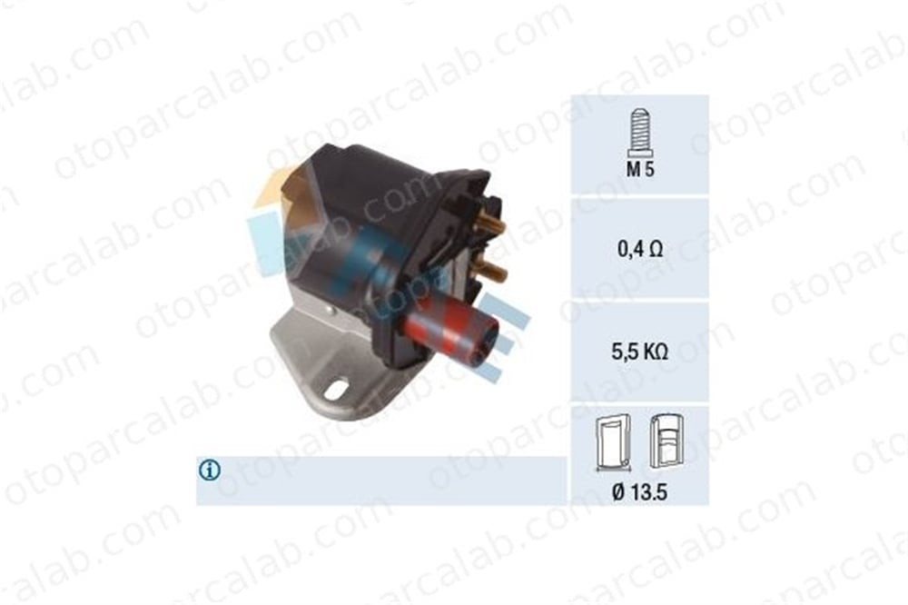 FAE 80460 Ateşleme Bobini MERCEDES-BENZ 124 Sedan S-SERISI A0001586203 1585003