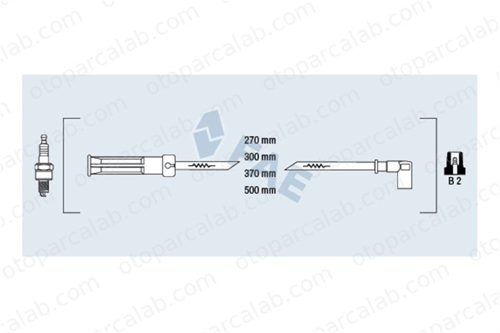 FAE 85994 Buji Kablosu DACIA LOGAN LOGAN MCV 8200506297 8200943801