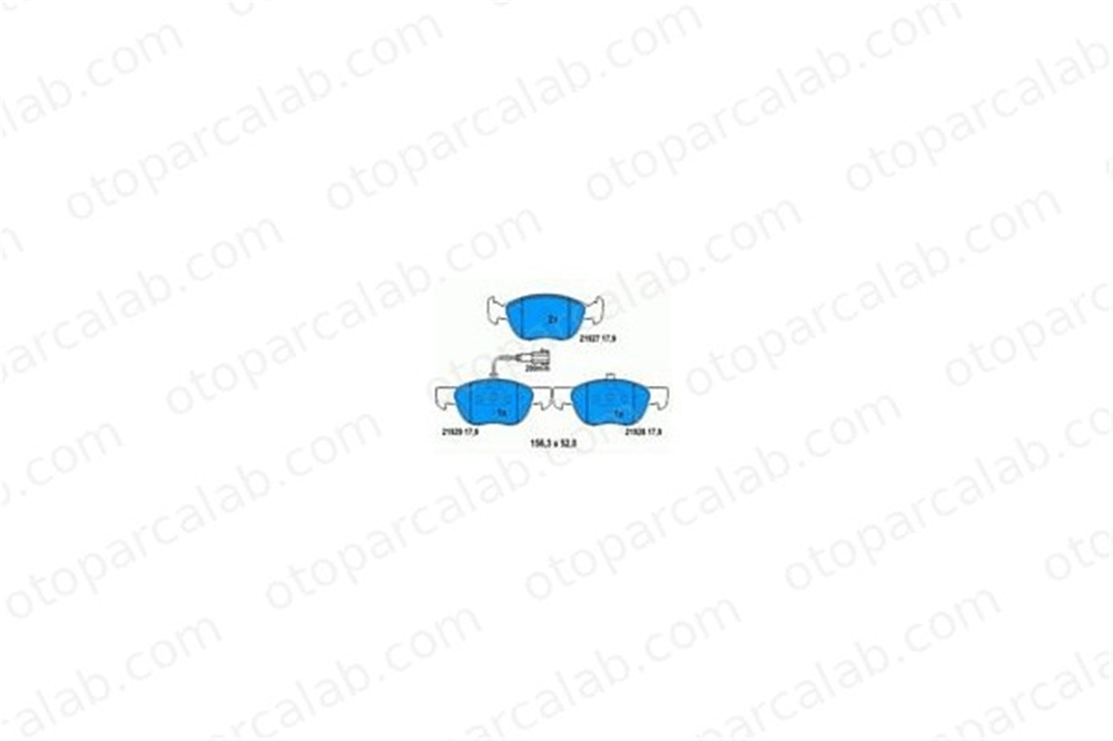 FASE 11-506-001 Fren Pabuçlu Balata Arka FORD TRANSIT Minibüs/Otobüs TRANSIT Panelvan/Van 0986487328