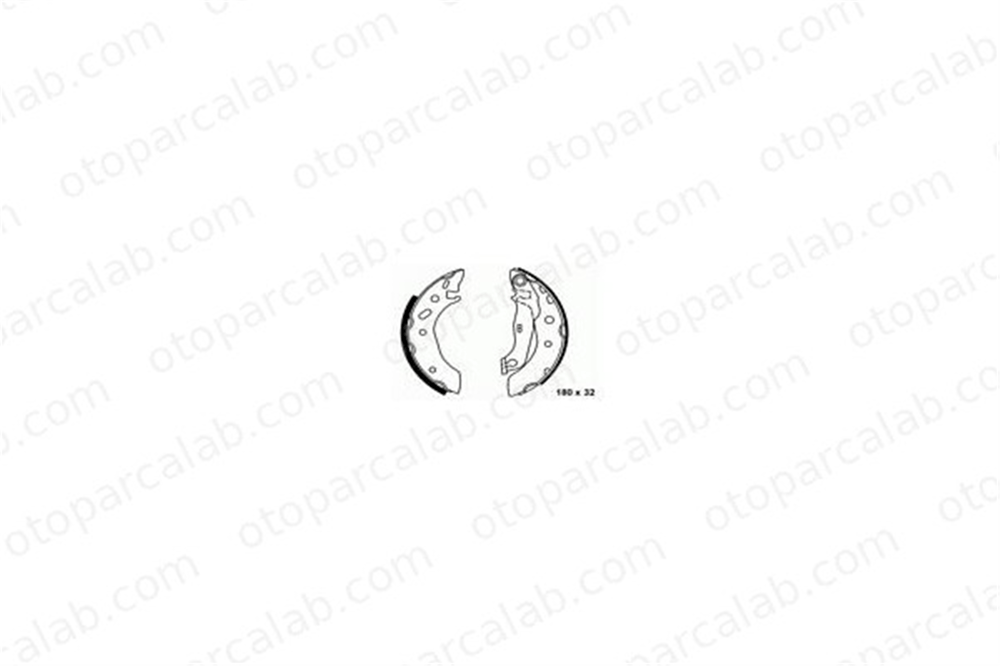 FASE 11-506-011 Fren Pabuçlu Balata Arka FORD ESCORT V ESCORT V Sedan 986487240