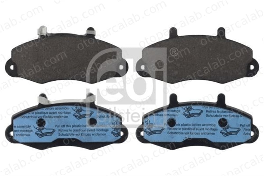 FEBI BILSTEIN 116069 Fren Disk Balata Ön FORD TRANSIT Minibüs/Otobüs TRANSIT Panelvan/Van 92VB2K021AA 93VX2K021AB
