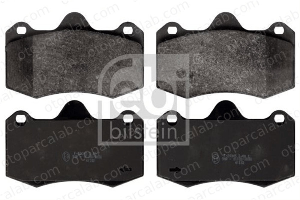 FEBI BILSTEIN 116207 Fren Disk Balata Ön SEAT IBIZA III LOTUS EVORA 6020013035 6LL698151