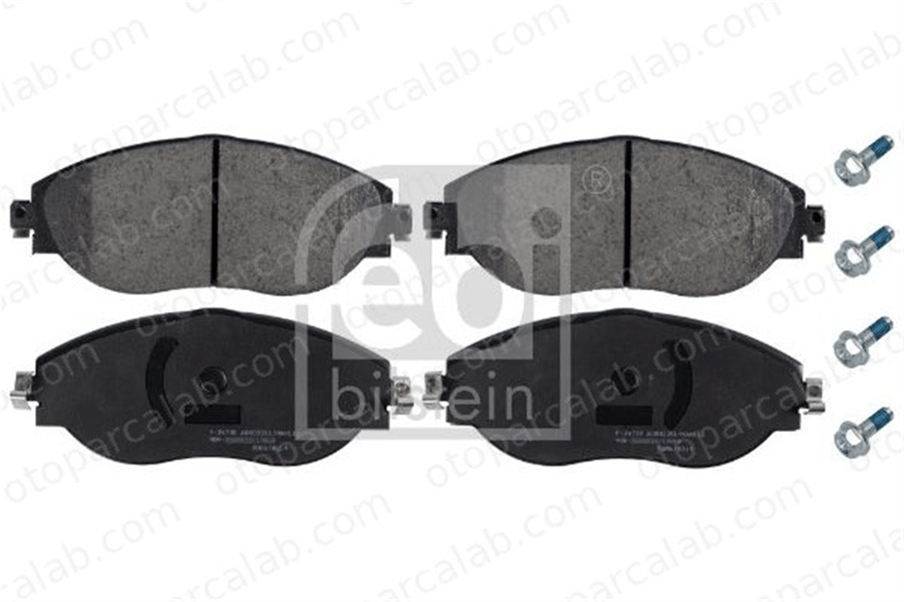 FEBI BILSTEIN 116243 Fren Disk Balata Ön VW TIGUAN ALLSPACE PASSAT B8 3Q0698151 3Q0698151C