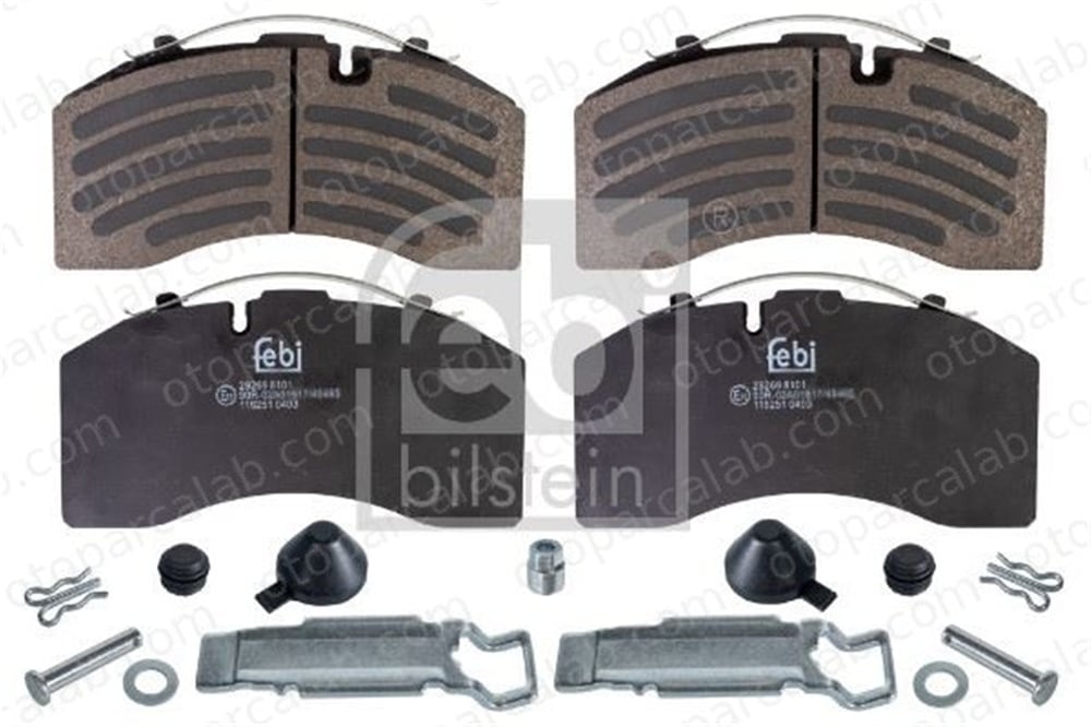 FEBI BILSTEIN 116251 Fren Disk Balata Ön MAN F90 MERCEDES-BENZ AROCS 44207020 550025995