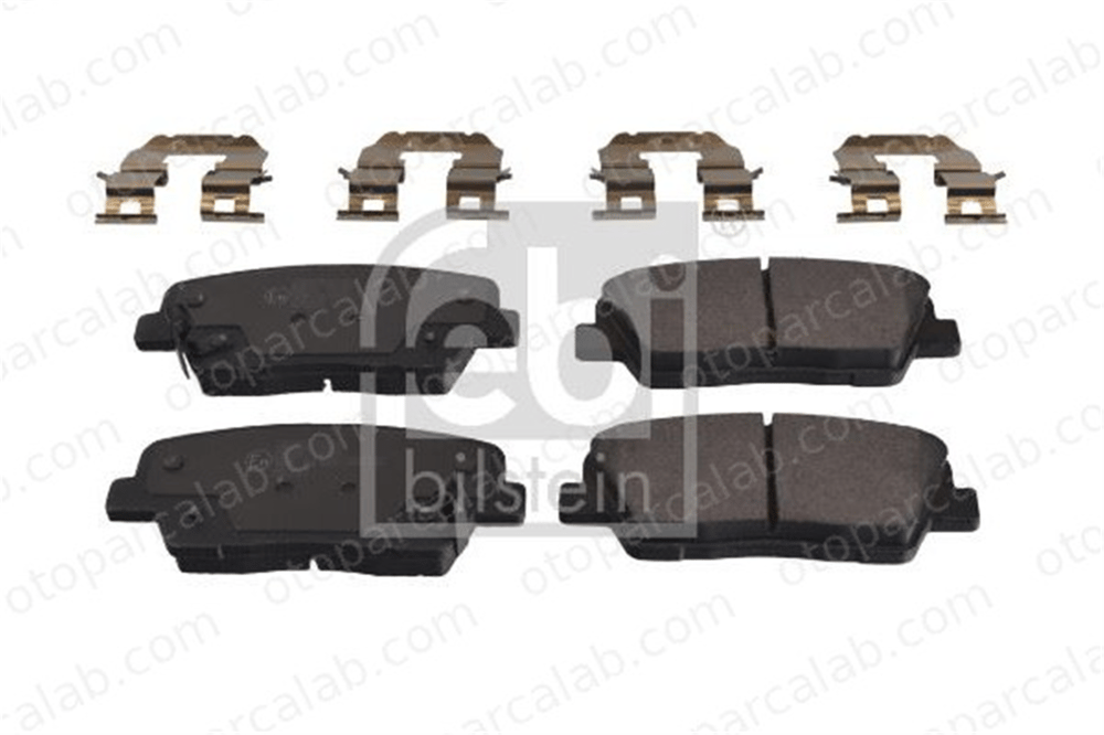 FEBI BILSTEIN 116284 Fren Disk Balata Arka HYUNDAI SANTA FÉ III KIA SORENTO II 583022PA70 58302J5A00