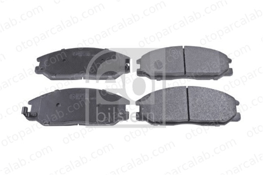 FEBI BILSTEIN 116324 Fren Disk Balata Ön SSANGYONG KYRON HYUNDAI SANTA FÉ I 48130090A1 48130090A2