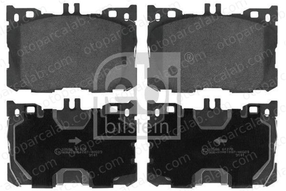 FEBI BILSTEIN 116428 Fren Disk Balata Ön MERCEDES-BENZ E-SERISI GLC Coupe A0004204900 4204900