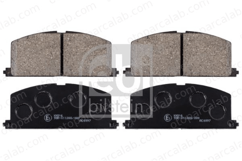 FEBI BILSTEIN 16581 Fren Disk Balata Ön TOYOTA COROLLA COROLLA Liftback 449112231 0449112231