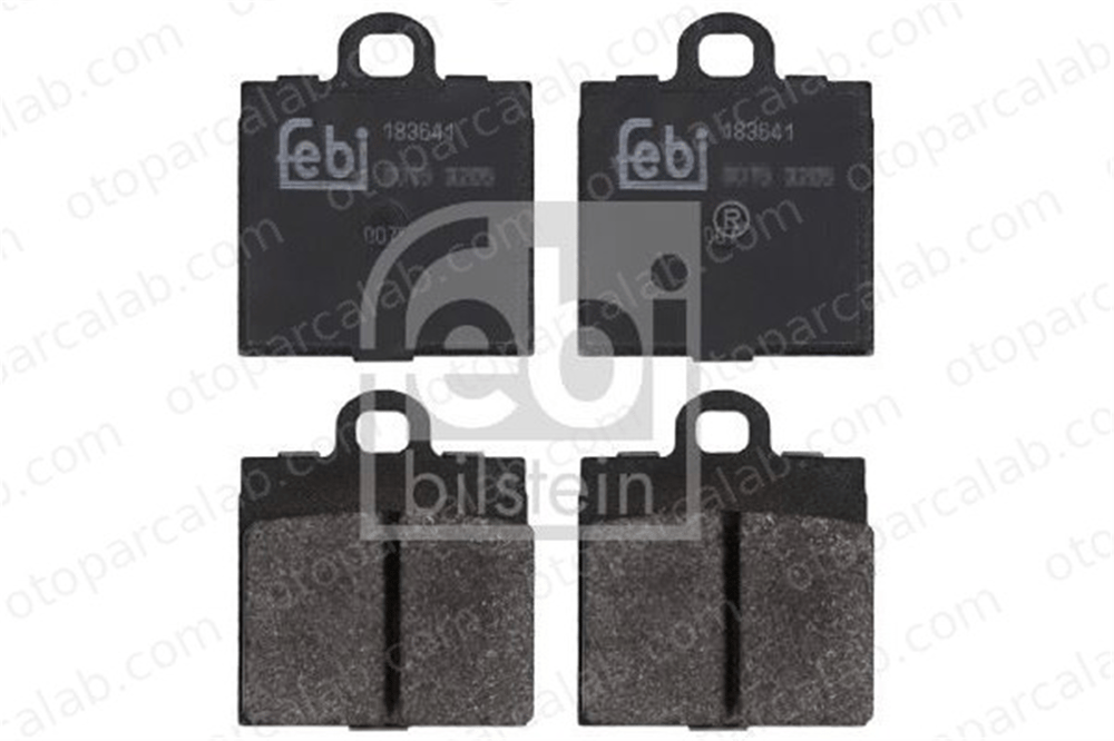 FEBI BILSTEIN 183641 Fren Disk Balata Ön VW KAEFER KAEFER Cabrio 111698151C 111698151CSK1
