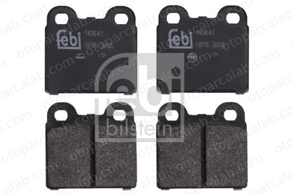 FEBI BILSTEIN 183647 Fren Disk Balata Ön VW KAEFER KAEFER Cabrio 311698151B 311698151D