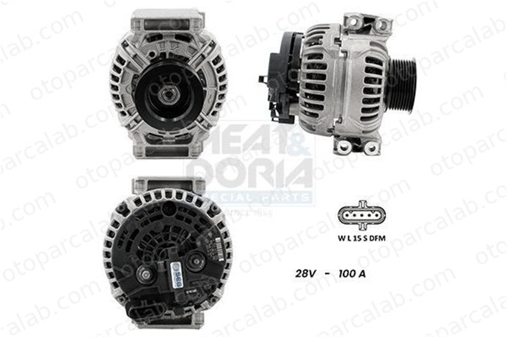 FEBI BILSTEIN 199078 Alternatör SCANIA R II P II 1777464 10570884
