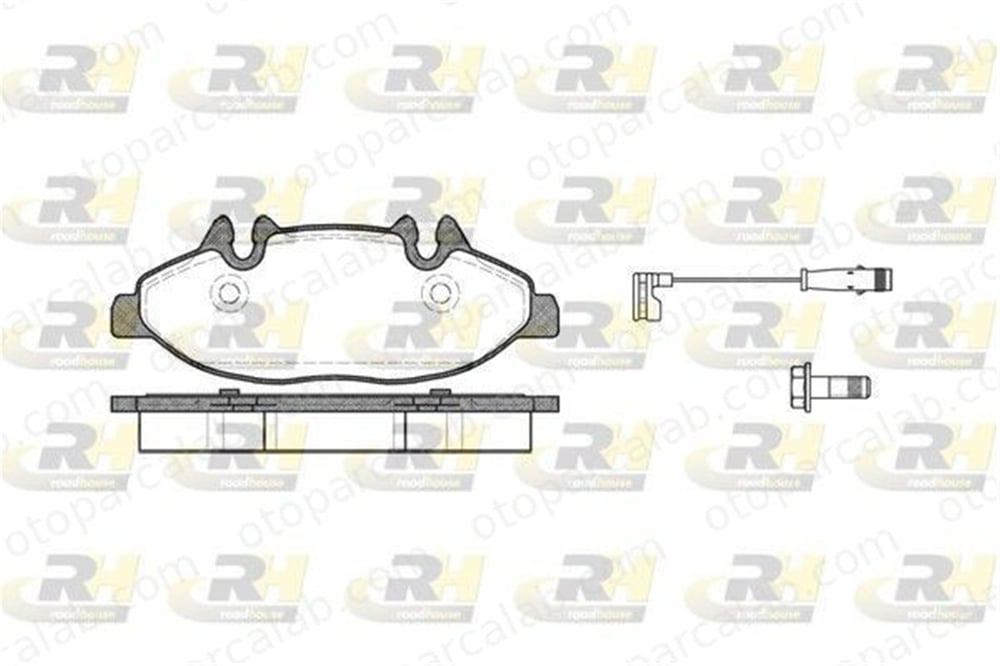 FERBE 45900 Fren Disk Balata Ön MERCEDES-BENZ VITO Minibüs/Otobüs VITO / MIXTO Panelvan/Van 4216110 0004216110