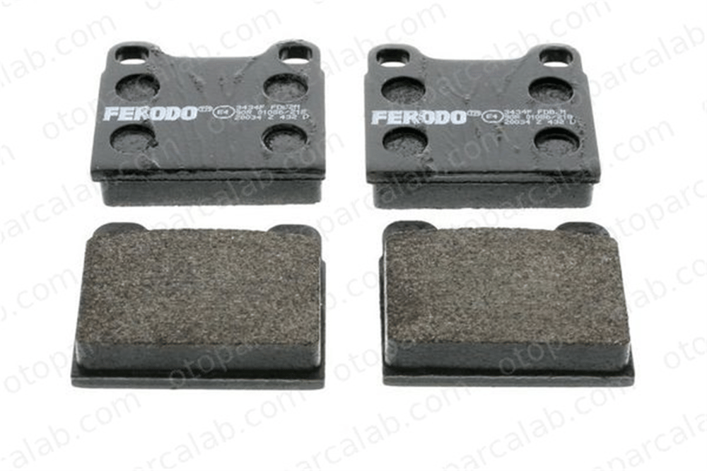 FERODO FDB2M Fren Disk Balata Arka MERCEDES-BENZ S-SERISI VOLVO 240 A0014209320 105062203901